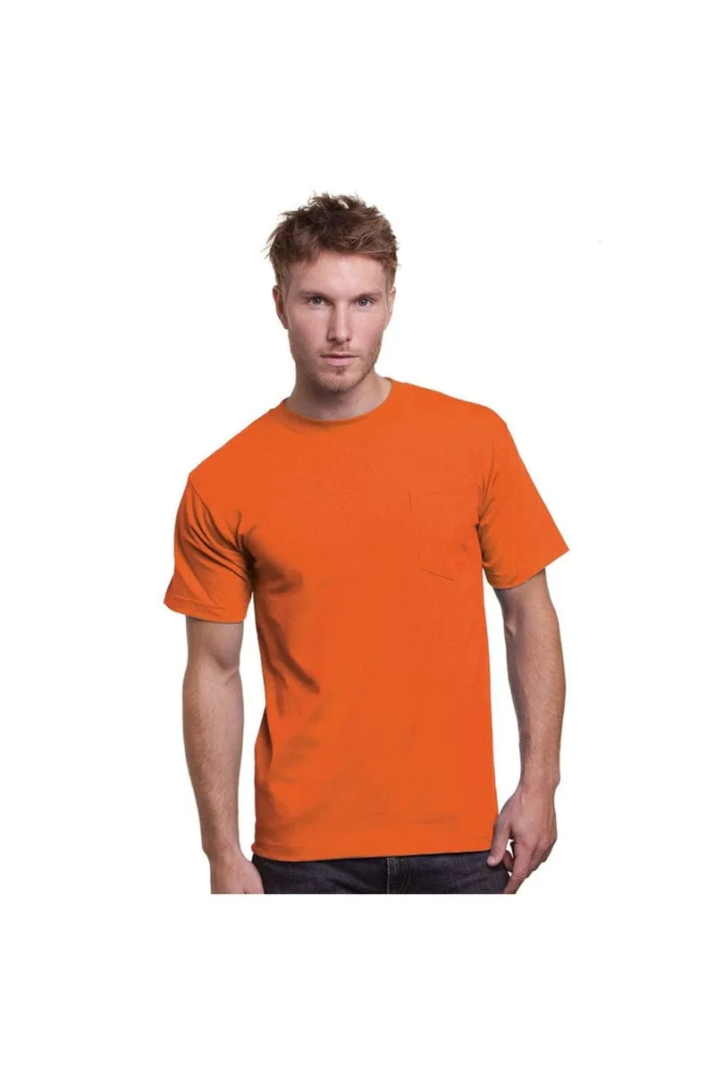 Bayside BA3015: Adult 6.1 oz., Cotton Pocket T-Shirt