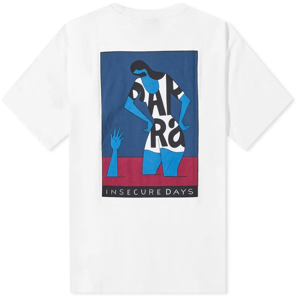 By Parra Insecure Days T-shirt, white